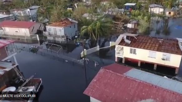 Uraganul Maria a ucis 17 oameni și a devastat Puerto Rico. Imagini șocante din DRONĂ