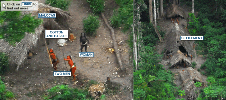 Au zburat cu avionul deasupra ultimului trib preneolitic din lume. Ce specie de FEMEIE au văzut