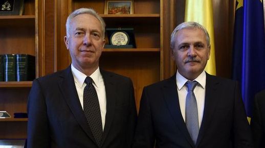 Dragnea, iritat după o întâlnire cu H.Klemm, pe Justiţie: "I-am zis că poate avea o viaţă liniştită"