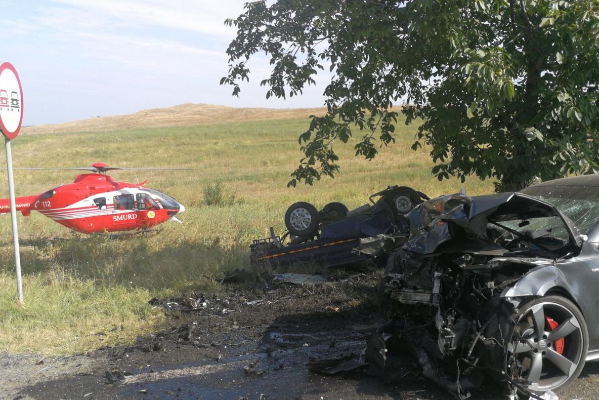 Accident sângeros pe o șosea din Tulcea. O persoană și-a pierdut viața