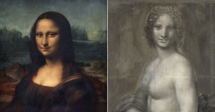 Descoperire UIMITOARE: o schiţă nud cu Mona Lisa îi aparţine lui Leonardo da Vinci