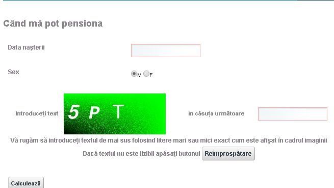 Când te poţi pensiona? Verifică acum online