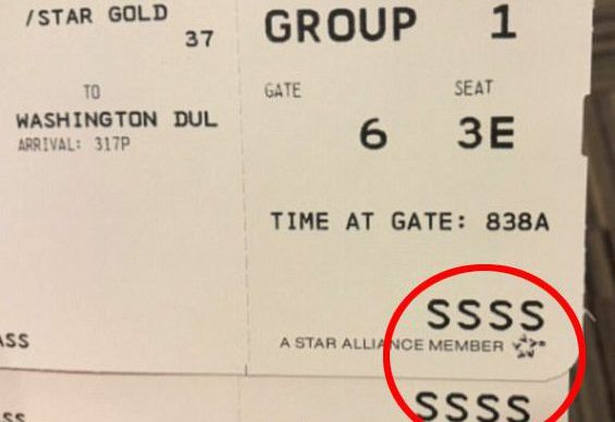 Dacă vezi semnul SSSS pe biletul tău de avion, te așteaptă clipe NEGRE