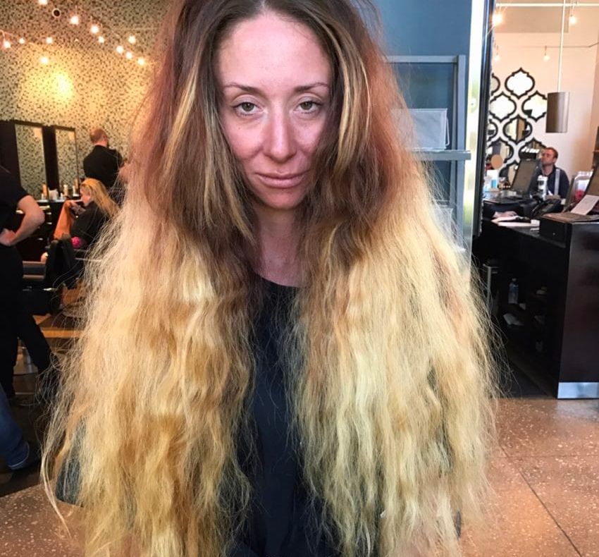 Transformare ULUITOARE pentru o femeie care nu s-a mai TUNS de 10 ani