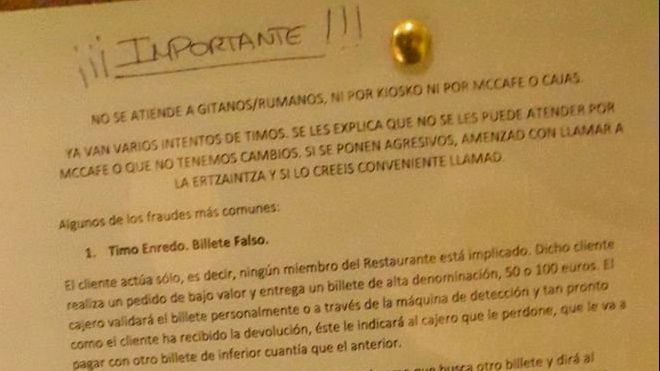 Români discriminaţi în Spania. Un celebru lanţ de restaurante, dat în judecată