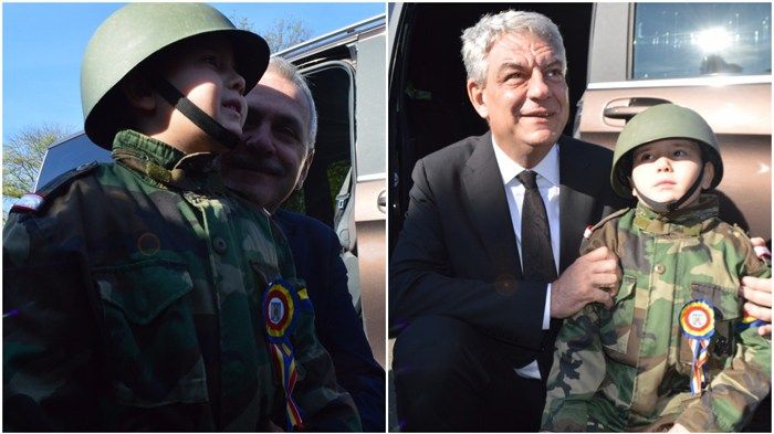 VIDEO Mihai Tudose şi Liviu Dragnea, impresionaţi de un copil 