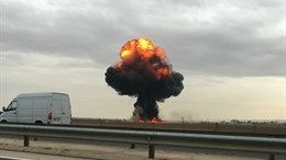 Avion prăbușit lângă Madrid, pilotul a murit