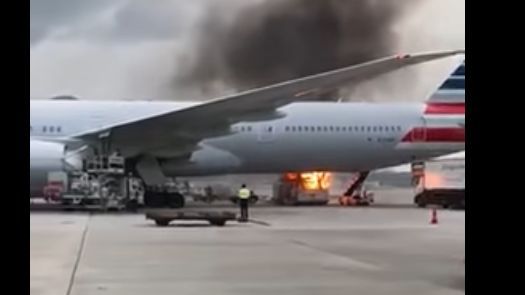 INCENDIU pe un mare aeroport internațional