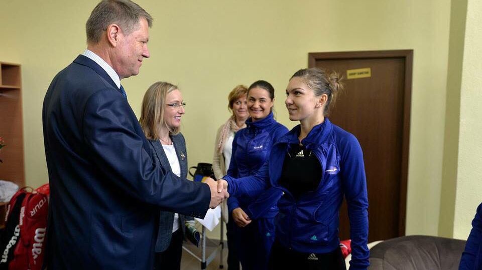Simona Halep. Mesajul lui Klaus Iohannis pentru jucătoarea noastră