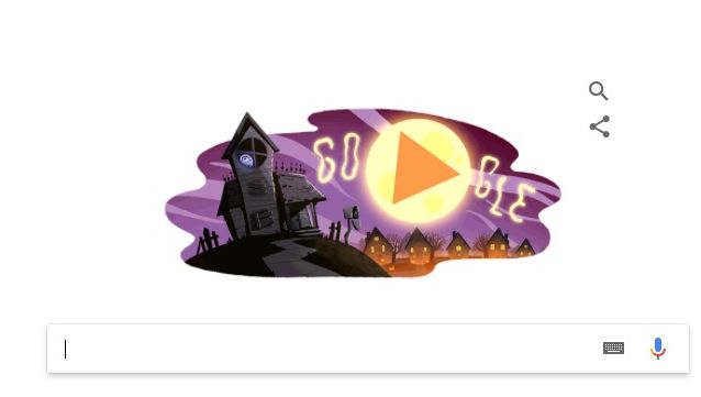HALLOWEEN. Google celebrează Halloween printr-un doodle special