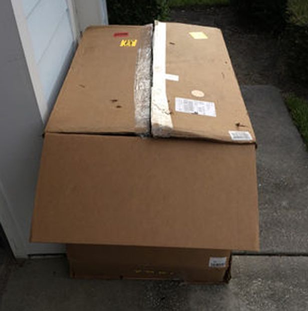 A plasat o comandă online de la un GIGANT și când a venit curierul la ușă, a înlemnit 