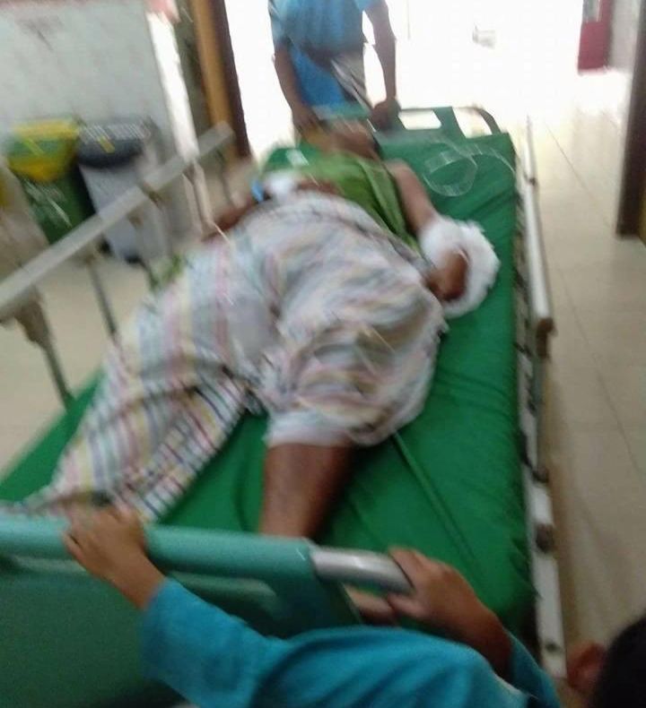 Se află pe patul de spital, după ce a câștigat lupta cu un piton uriaș