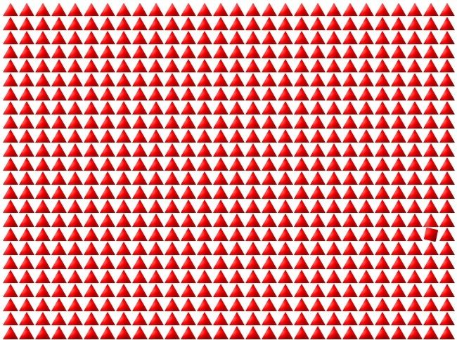 Test de vedere! Găsește intrusul în mai puțin de 10 secunde