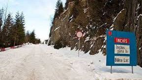 Transfăgărășanul se închide cu 4 zile mai devreme! Stratul de zăpadă a ajuns la 10 centimetri