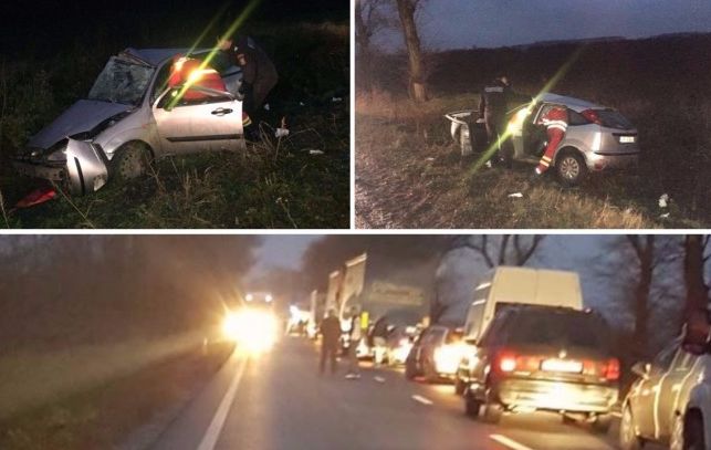 Accident teribil între Arad și Oradea: doi morți și haos în trafic