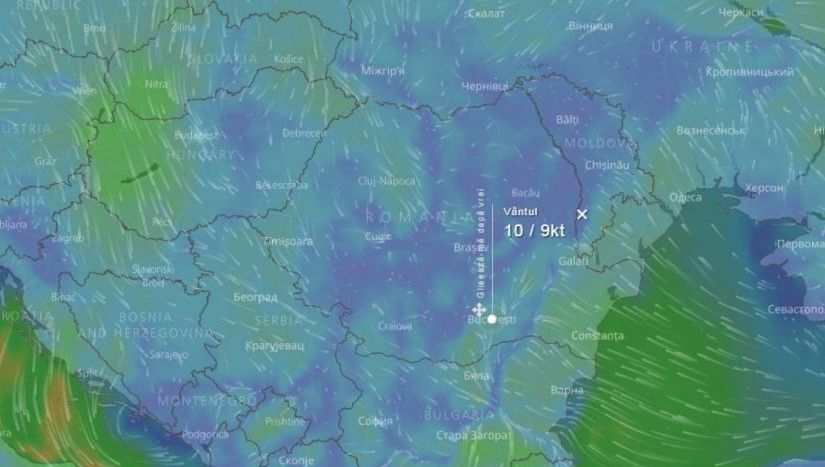 Ciclonul Olaf lovește România cu ploi și un val de aer polar