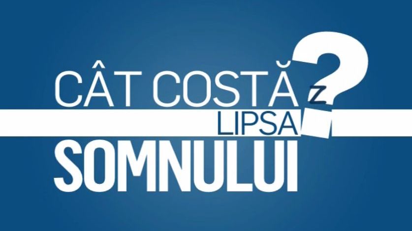 Infografic: Cât costă lipsa somnului?