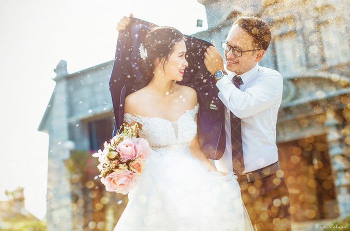 Au votat-o pe Instagram poza de nuntă a anului 2017. Când au văzut ce era în spatele ei, au şters-o