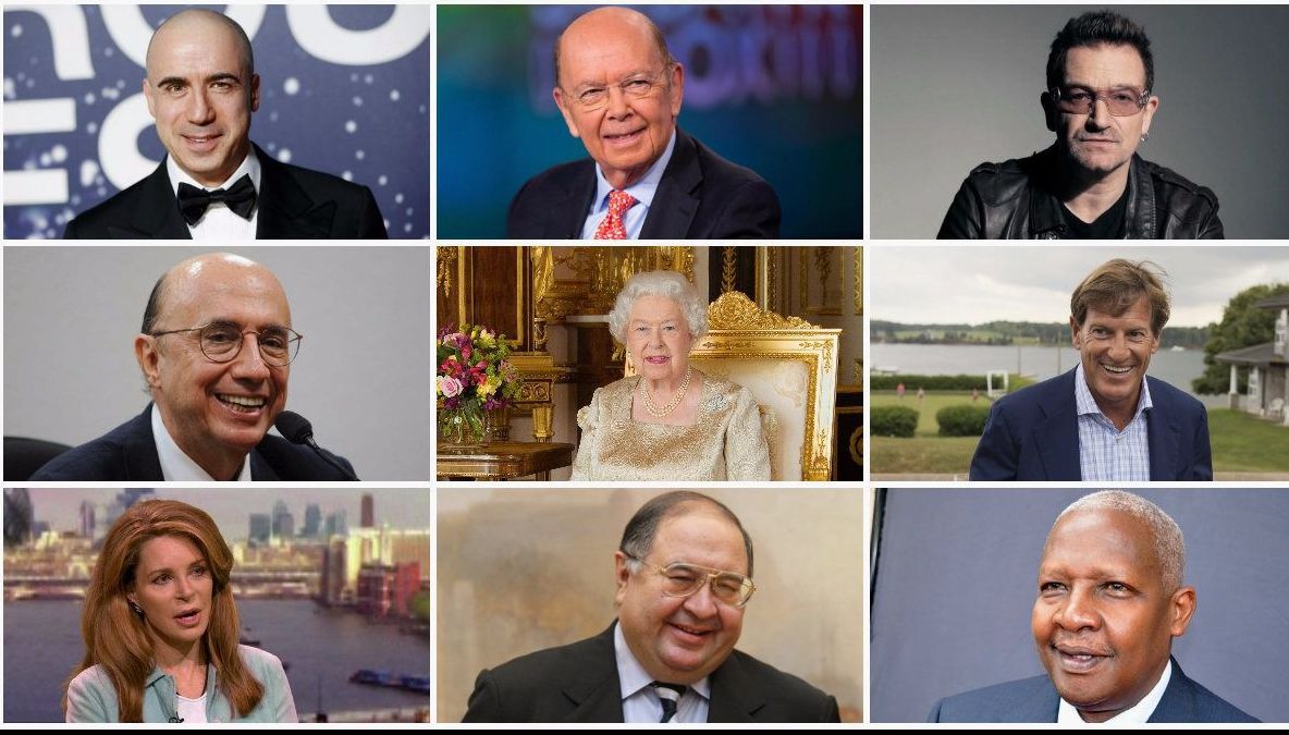 PARADISE PAPERS.Regina Elisabeta, apropiaţi ai lui Trump şi premierul Canadei, dar şi Bono, pe listă