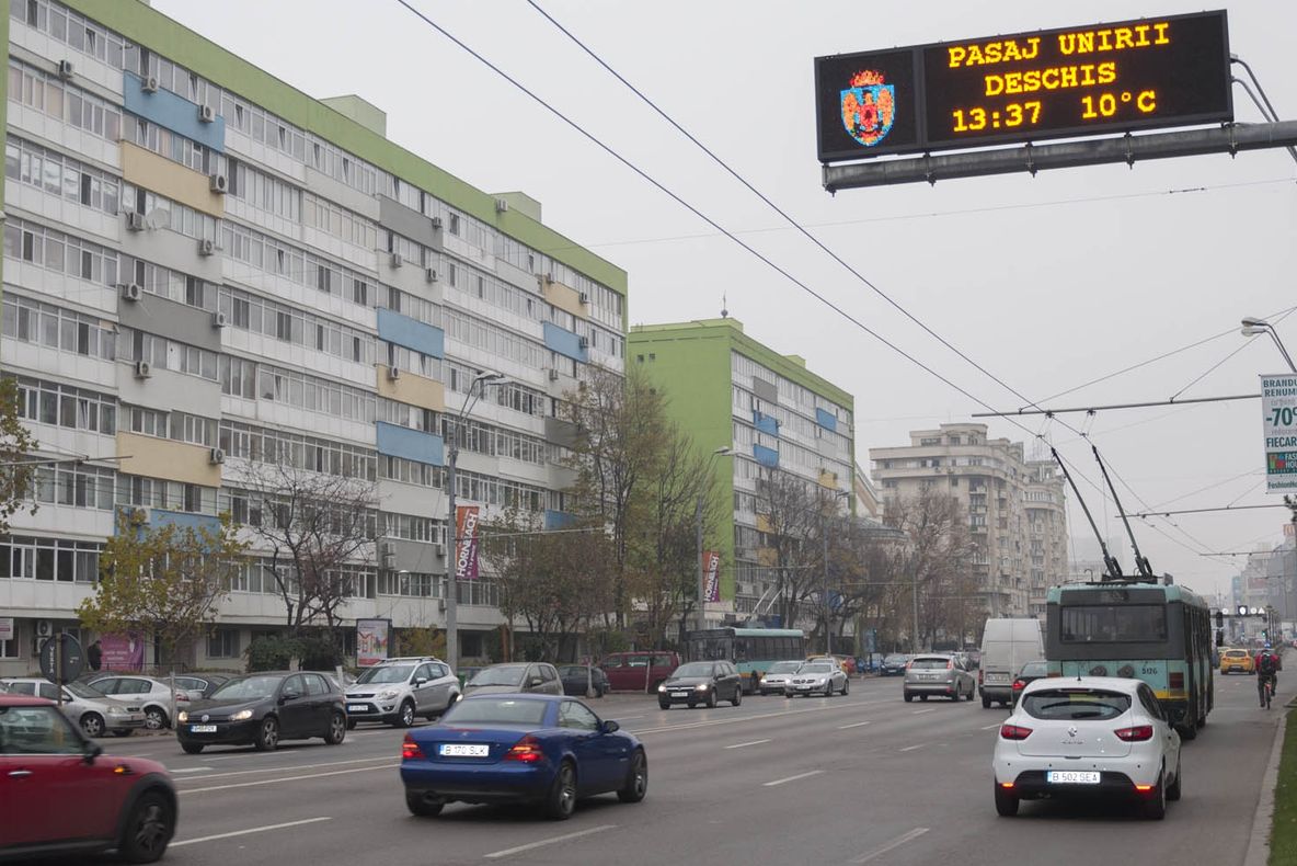 Noutăți pentru șoferii din Capitală. Stație meteo pentru evitarea tamponărilor în sezonul rece