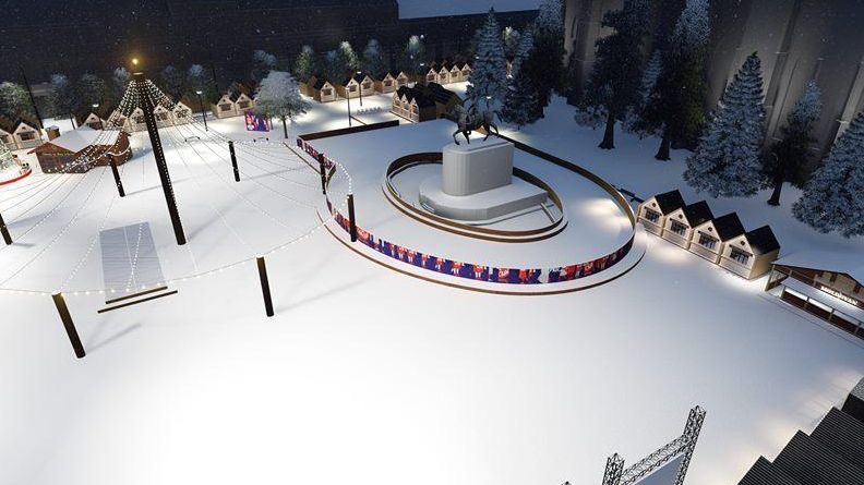 Plângerile comunităţii maghiare din Cluj, ignorate. Patinoarul - "act de sfidare", în acelaşi loc 