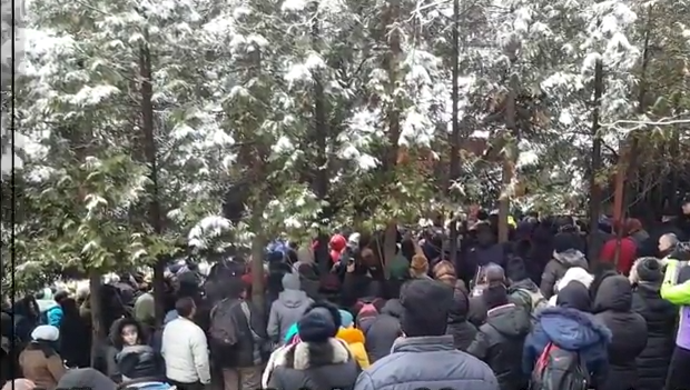 Exod la mormântul lui Arsenie Boca: puhoi de lume la Prislop (VIDEO)