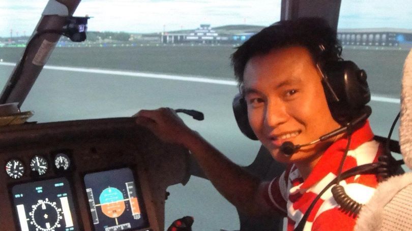 Prima imagine a pilotului ucis într-o sesiune de antrenament