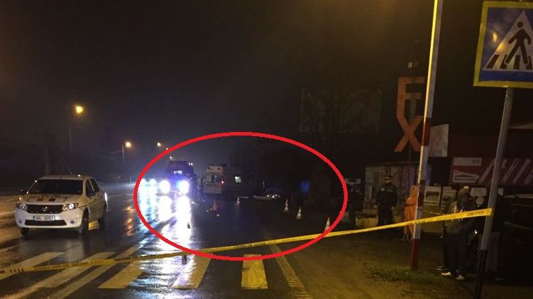 Primele imagini de la accidentul în care un ofițer SRI băut a ucis o tânără pe trecerea de pietoni