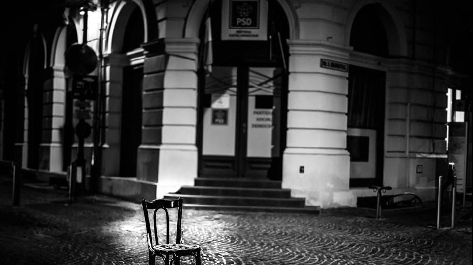 Protestul INEDIT de la Sibiu, împotriva Legilor Justiţiei - GALERIE FOTO