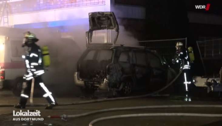 Atac xenofob împotriva românilor? Anchetă după incendiul din Germania