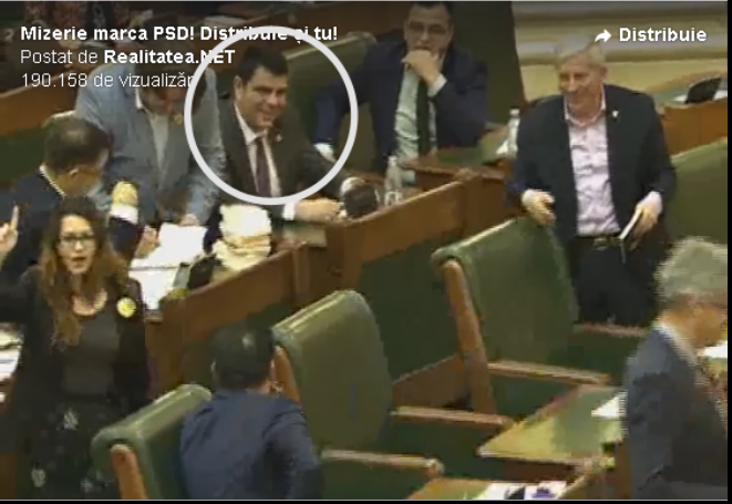 Cine este senatorul PSD care râdea după ce Florina Presadă a fost înjurată
