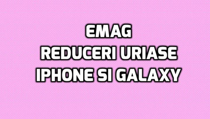 eMAG Flash Deals - Doar 3 ore cu reduceri mari de tot! 