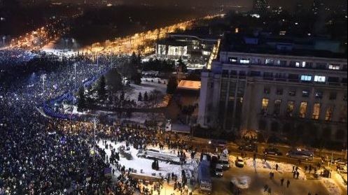 USR vrea ca Piața Victoriei să devină spațiu dedicat manifestărilor civice prin hotărâre CGMB