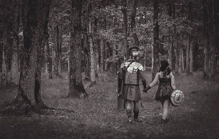 GALERIE FOTO. Cea mai neobișnuită ședință foto. Iată cum au arătat mirii