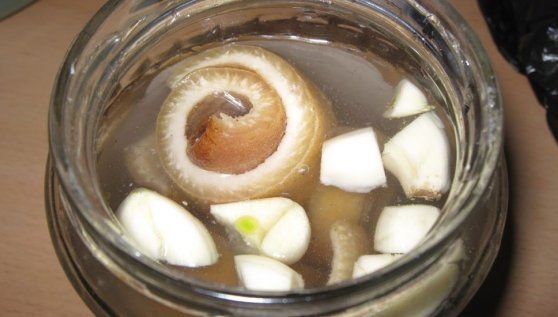 Ţi se topeşte în gură! Reţetă de şorici în saramură cu usturoi