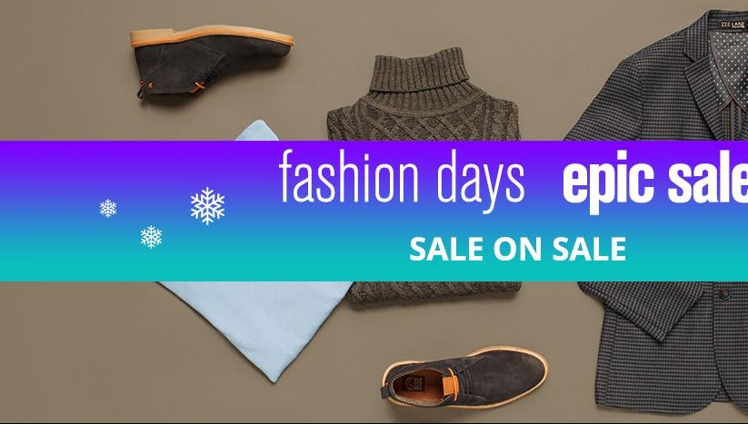 FashionDays Epic Sale. Reduceri de până la 80% pentru el