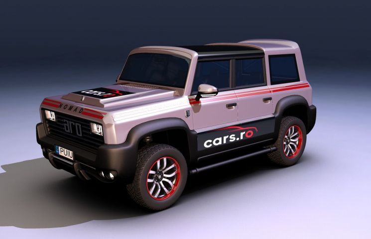 ARO. ARO se întoarce cu un look agresiv. ARO Nomad