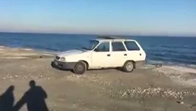 A parcat pe plajă în Mamaia. Valoarea amenzii este uluitoare