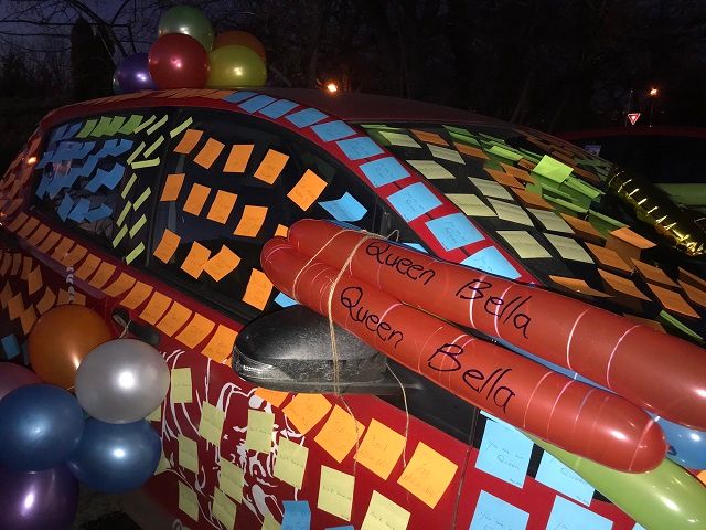 Cum şi-a găsit maşina Isabelle Gullden, vedeta CSM Bucureşti, după ce a ieşit de la antrenament