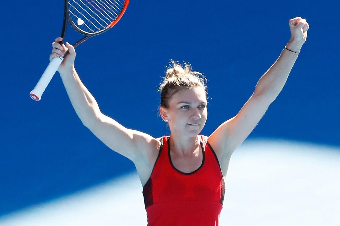 REVOLTĂTOR. Simona Halep, luată peste picior înaintea finalei Australian Open