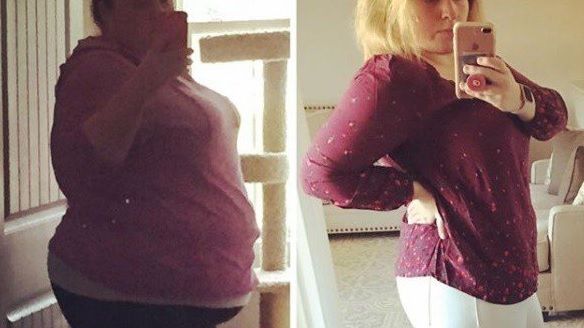 Cele 3 lucruri care au ajutat-o pe o femeie să slăbească 45 de kg în 10 luni