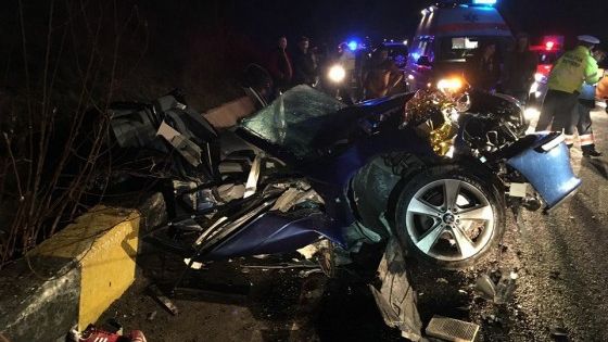 Accident grav soldat cu două victime, pe DN5