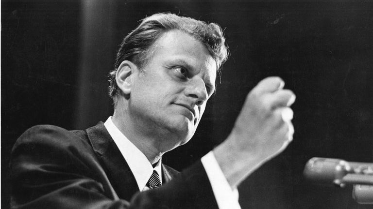 Billy Graham, cel mai influent predicator al secolului XX, a murit 