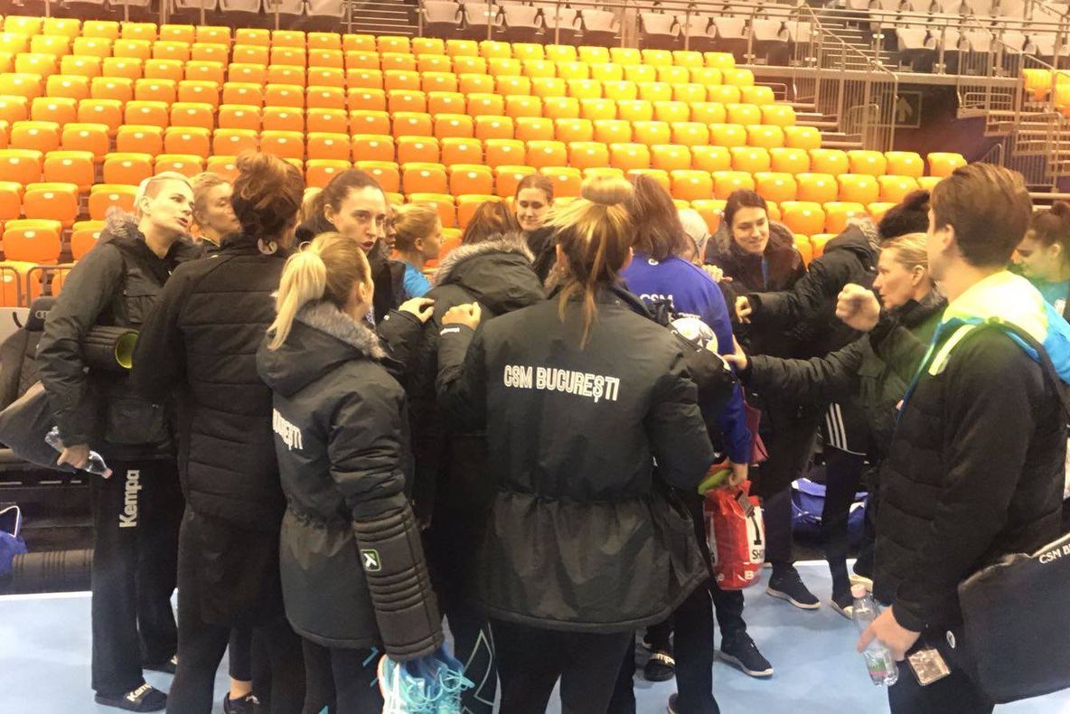 CSM București a fost înfrântă de Gyor