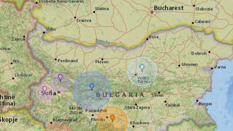 Cutremur puternic la granița de sud a României