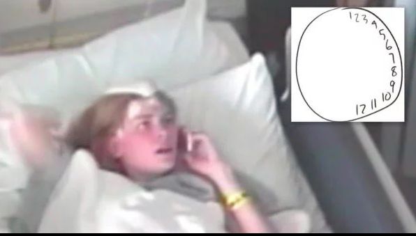 Această femeie era internată la nebuni. Într-o zi i-a dat doctorului un desen care l-a lăsat mască