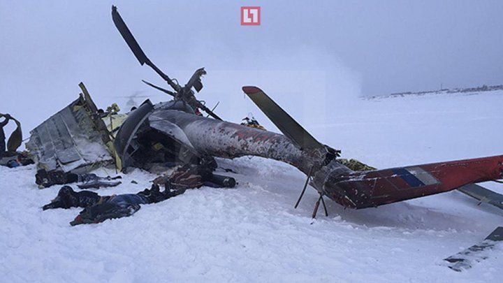 Nou accident aviatic în Rusia. Un elicopter a luat foc în timpul aterizării forțate. Bilanț sumbru