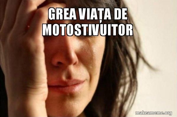 Cele mai amuzante meme-uri cu "femeia-motostivuitor". O să mori de râs!