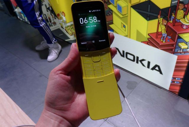 NOKIA 8110. Telefonul banană, abia lansat! Cum arată și cât costă NOKIA 8110 4G