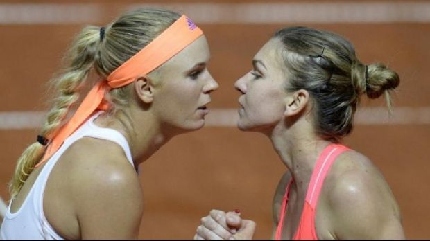 Simona Halep. Ce a zis Caroline Wozniacki după ce a auzit că românca s-a accidentat